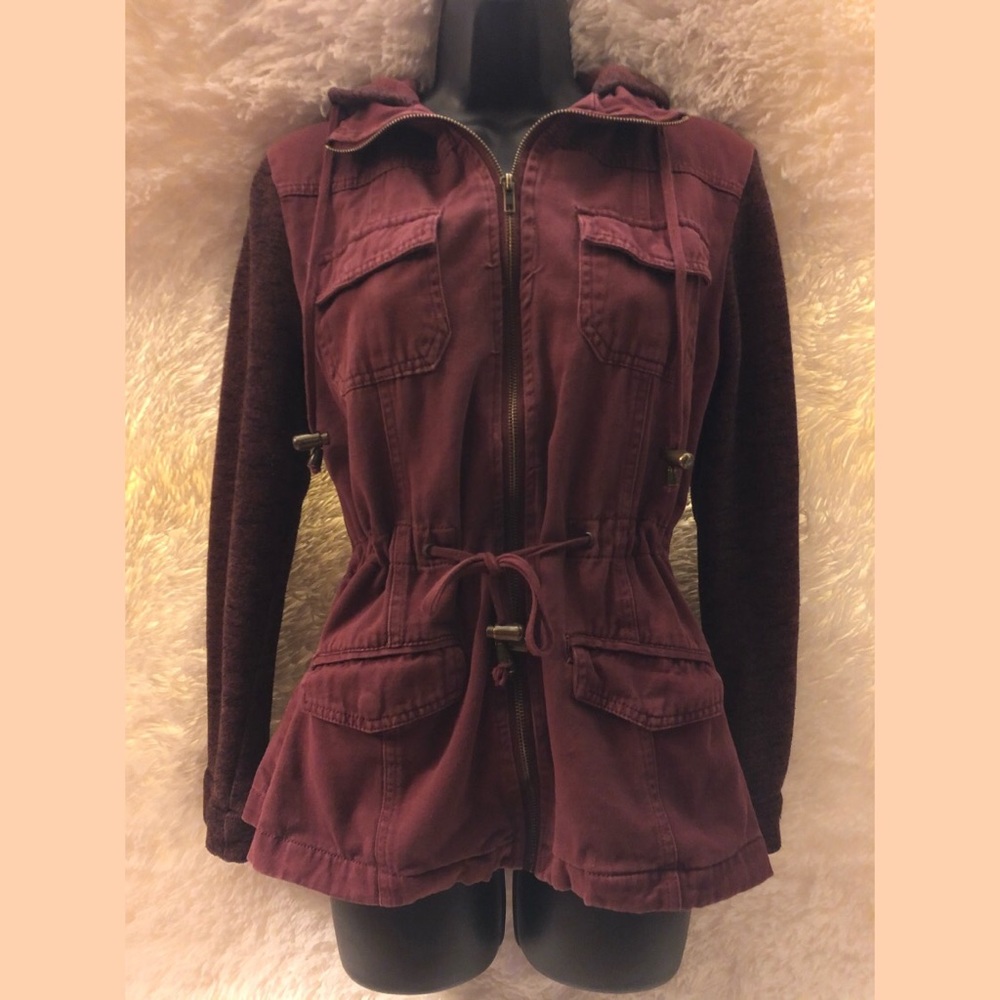 Charlotte Russe utility jacket